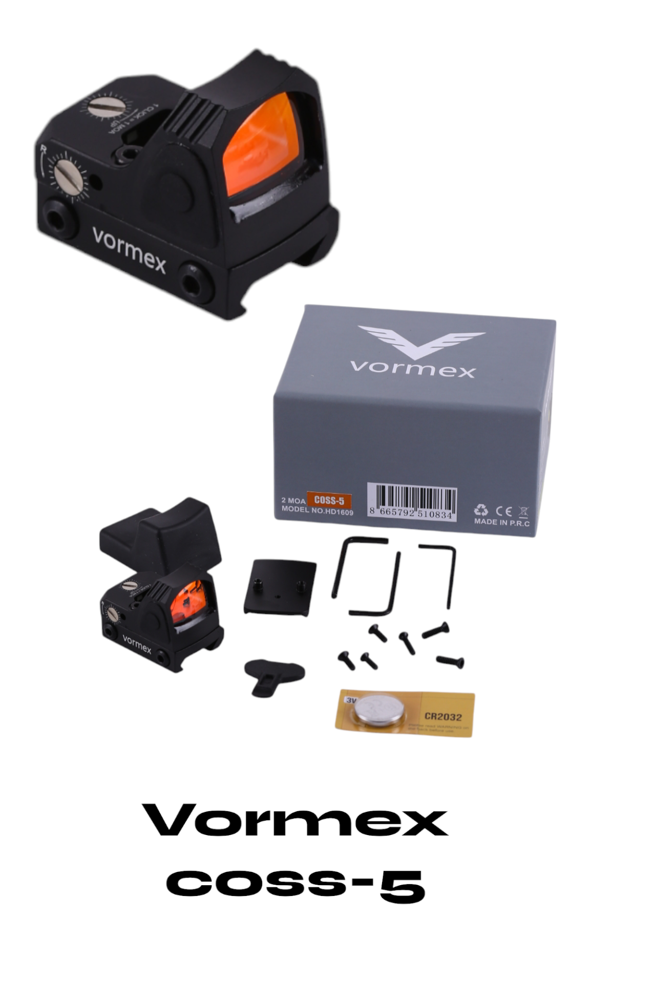 VORMEX COSS-5 TABANCA RED DOT
