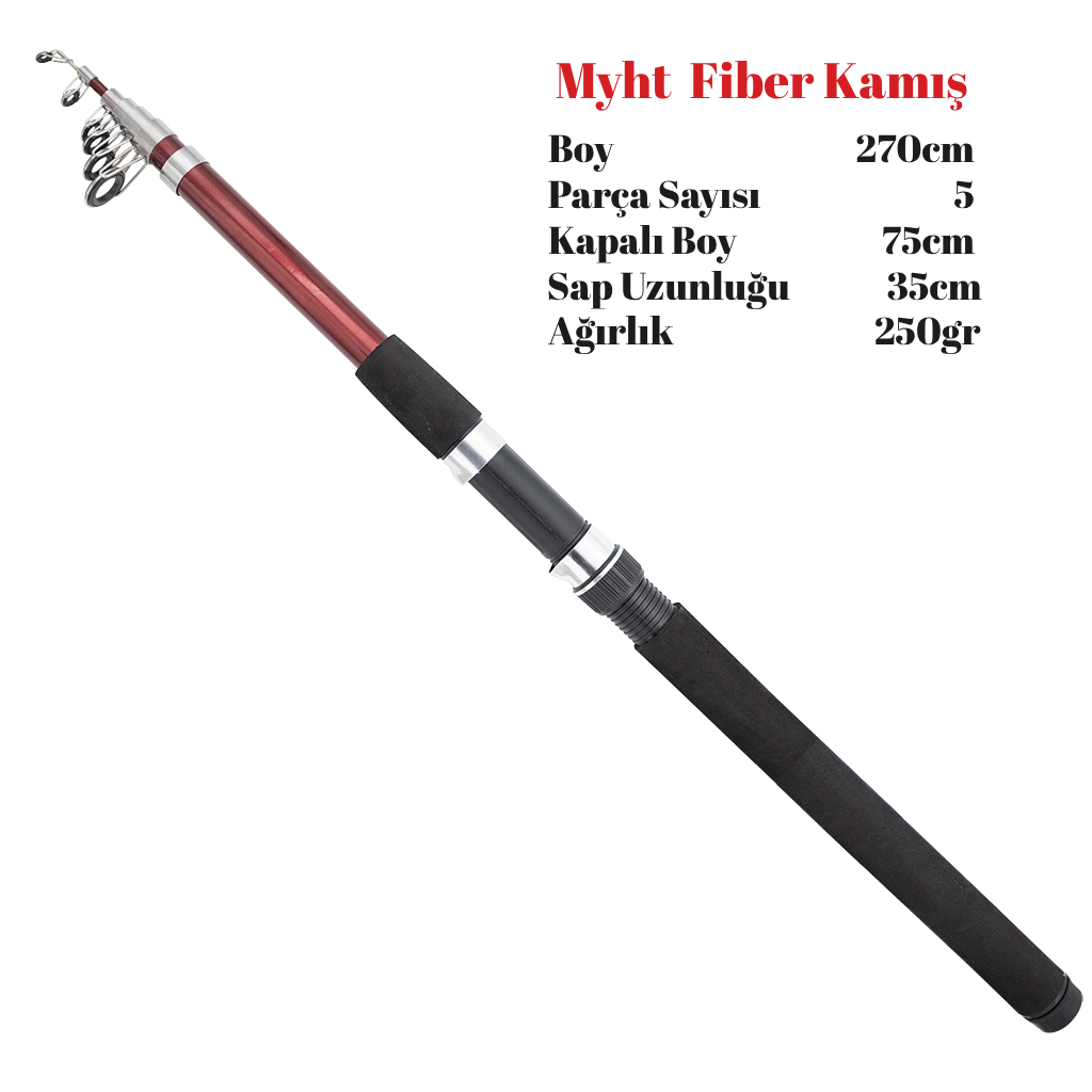 Myht Fiber Kamış 270cm