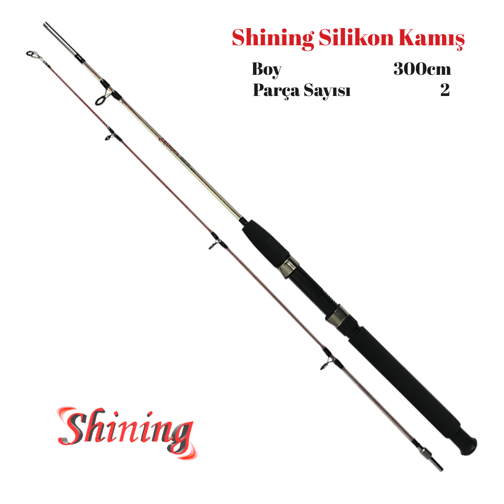 Shining Silikon Kamış 300cm