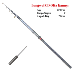 Longwei CD Gri Kamış 270cm